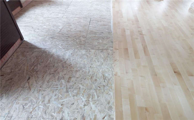 橡膠木籃球館木地板生產廠家