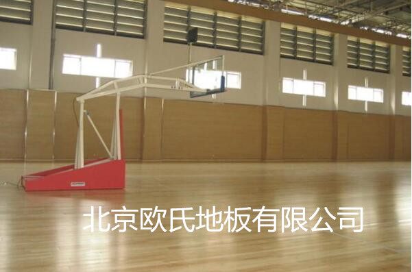 河北唐山博杰學校體育場館運動木地板歐氏地板案例
