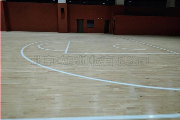 徐州樹恩中學籃球館木地板成功案例