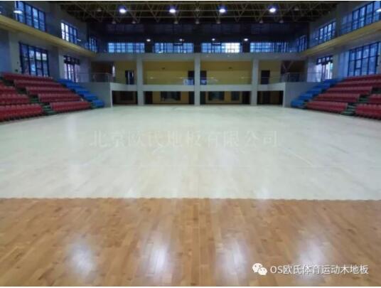 專業體育運動木地板的結構和施工安裝的方法