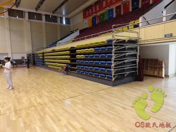  北京工商大學體育館運動木地板案例
